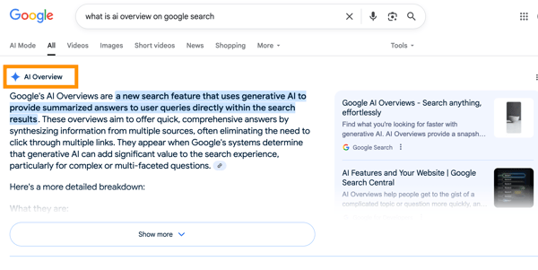 What is AI Overviews _ Is AI Search Reshaping B2B Marketing _ Highway 9 Consulting